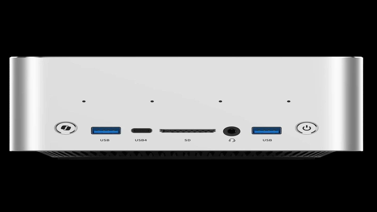Мини-ПК Acemagic F9A в алюминиевом корпусе с вентиляционными отверстиями