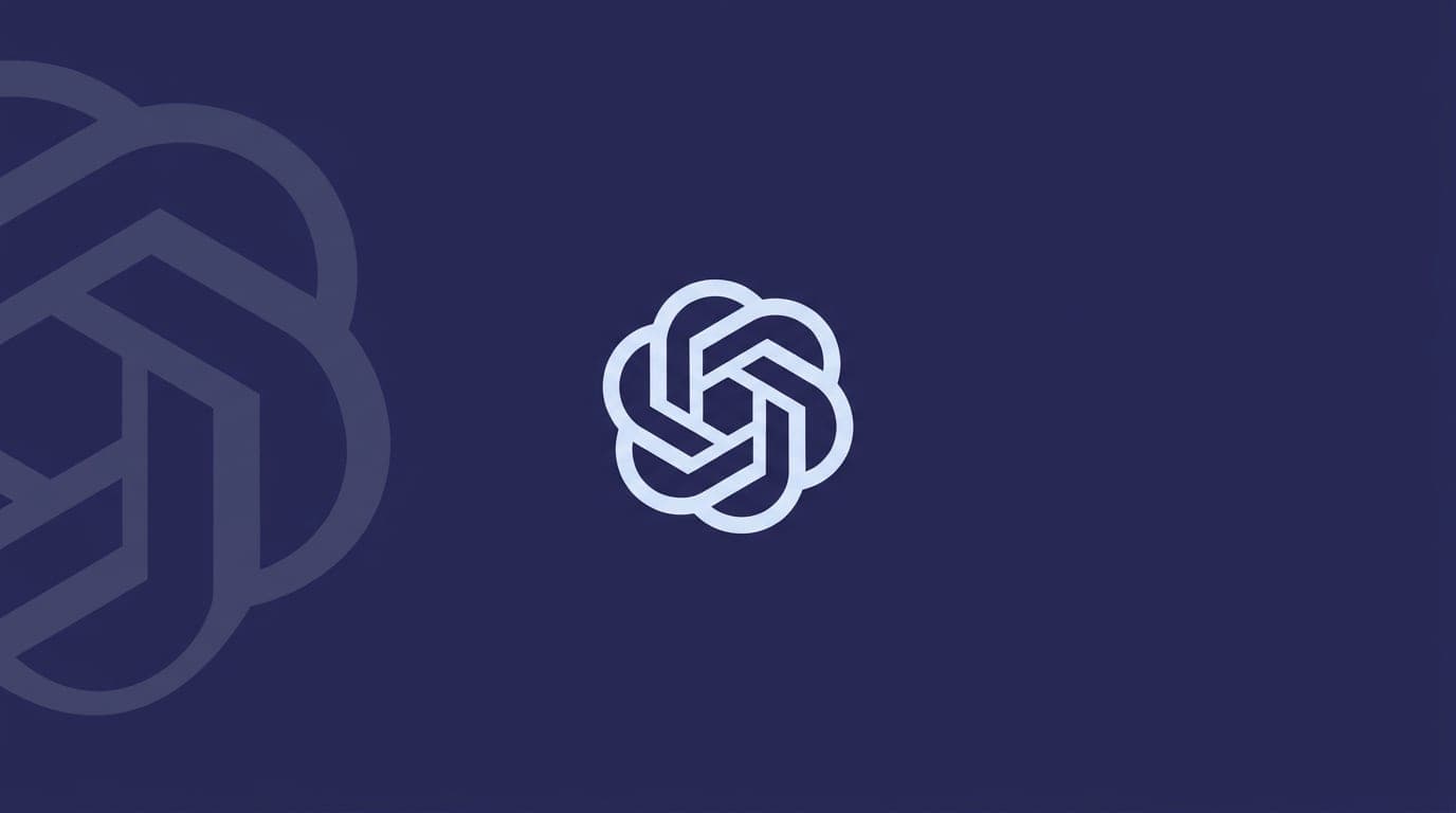 Логотип OpenAI на фоне интерфейса подписки и API